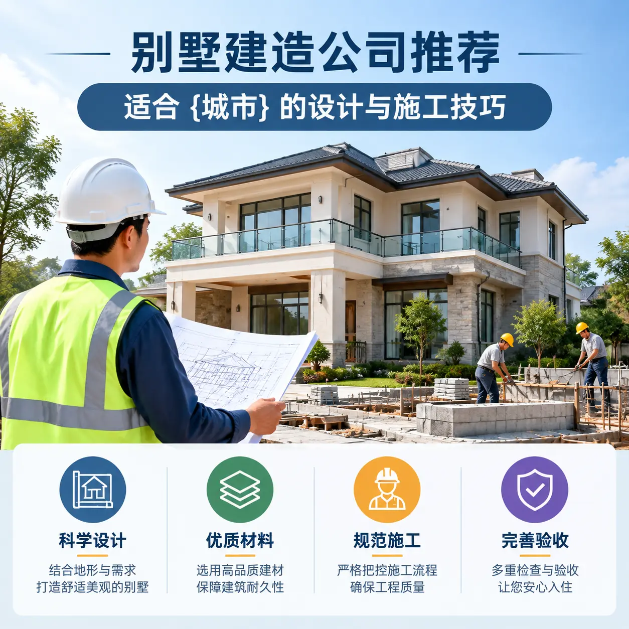 别墅建造公司推荐:适合 白云 的设计与施工技巧