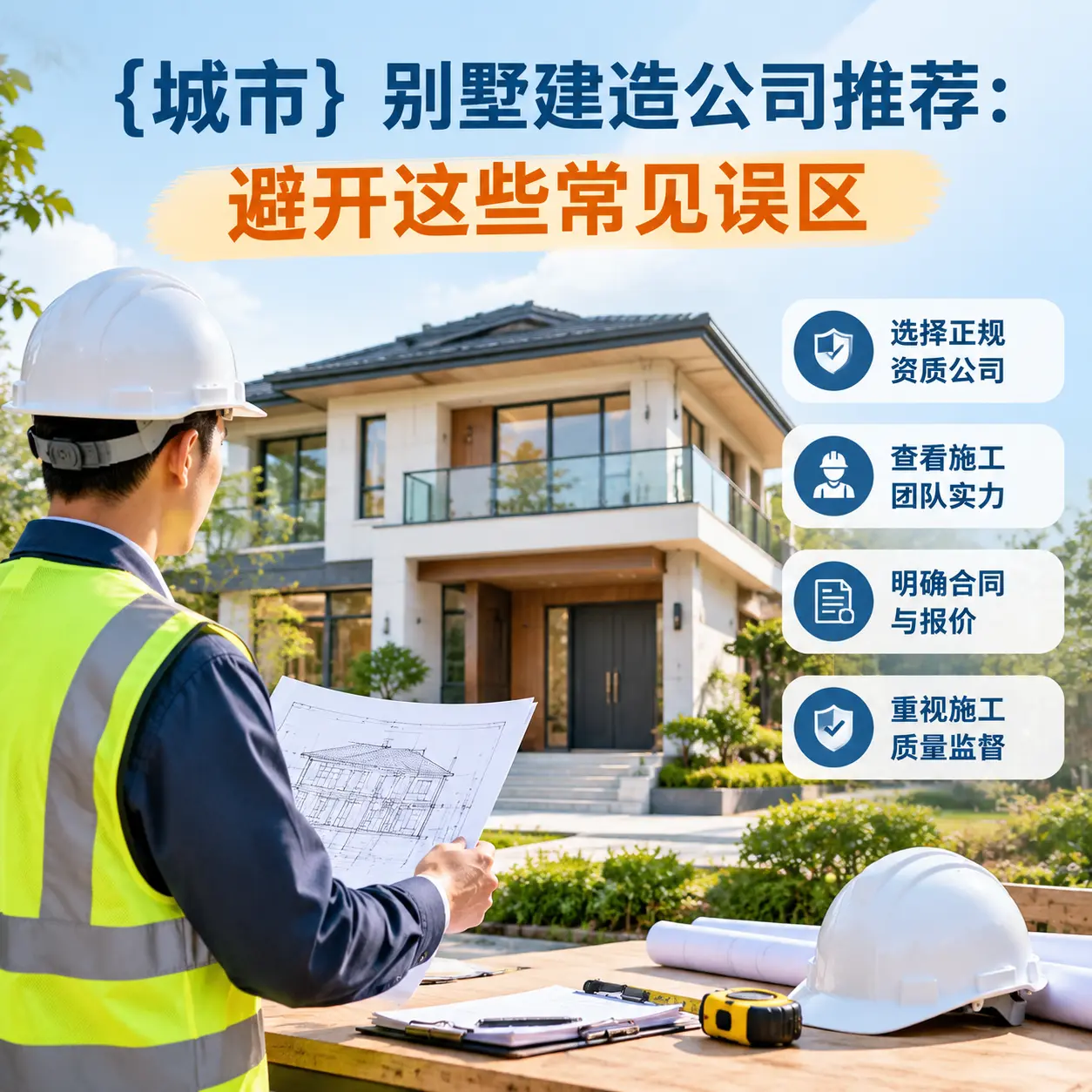 白云 别墅建造公司推荐:避开这些常见误区