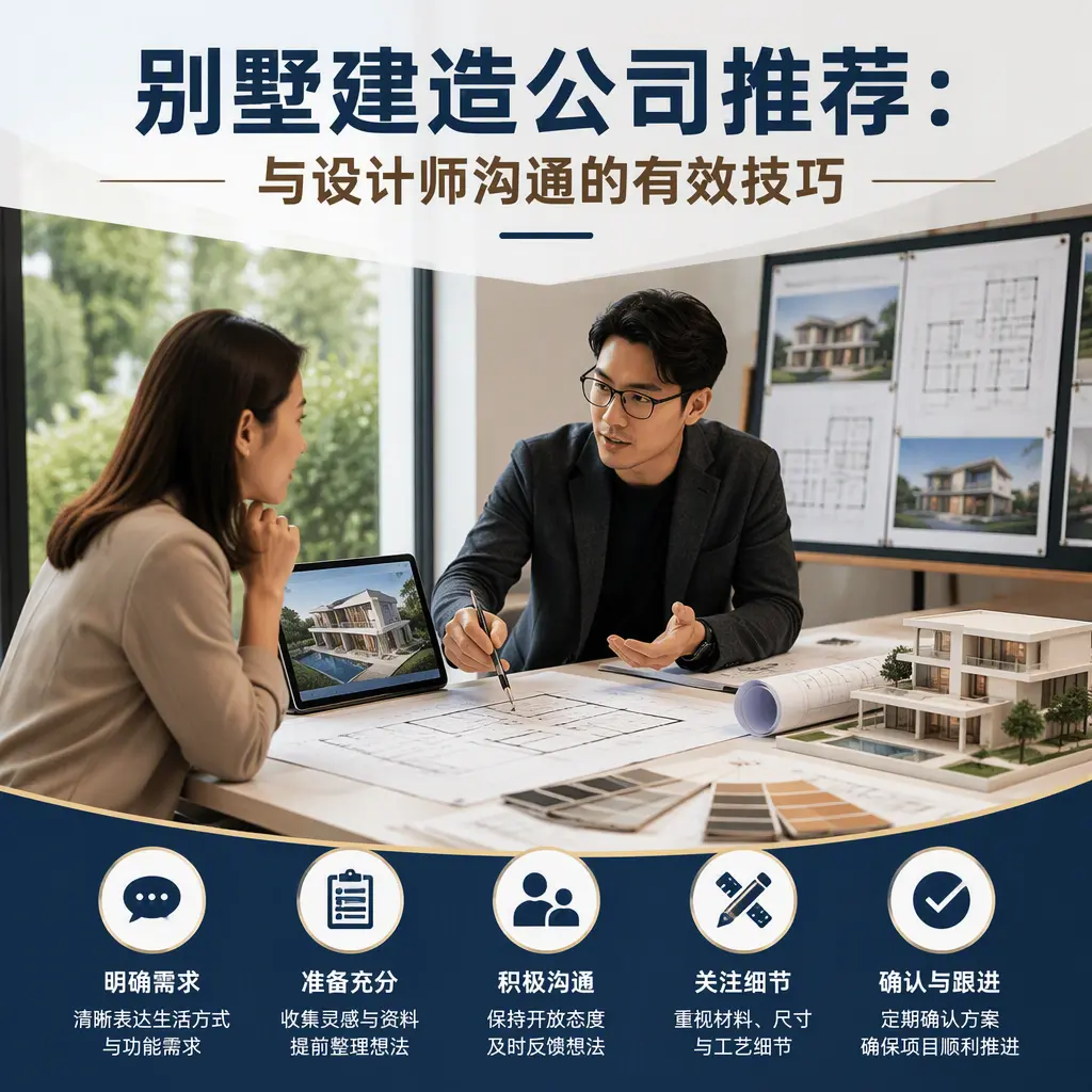 别墅建造公司推荐:与设计师沟通的有效技巧在 白云