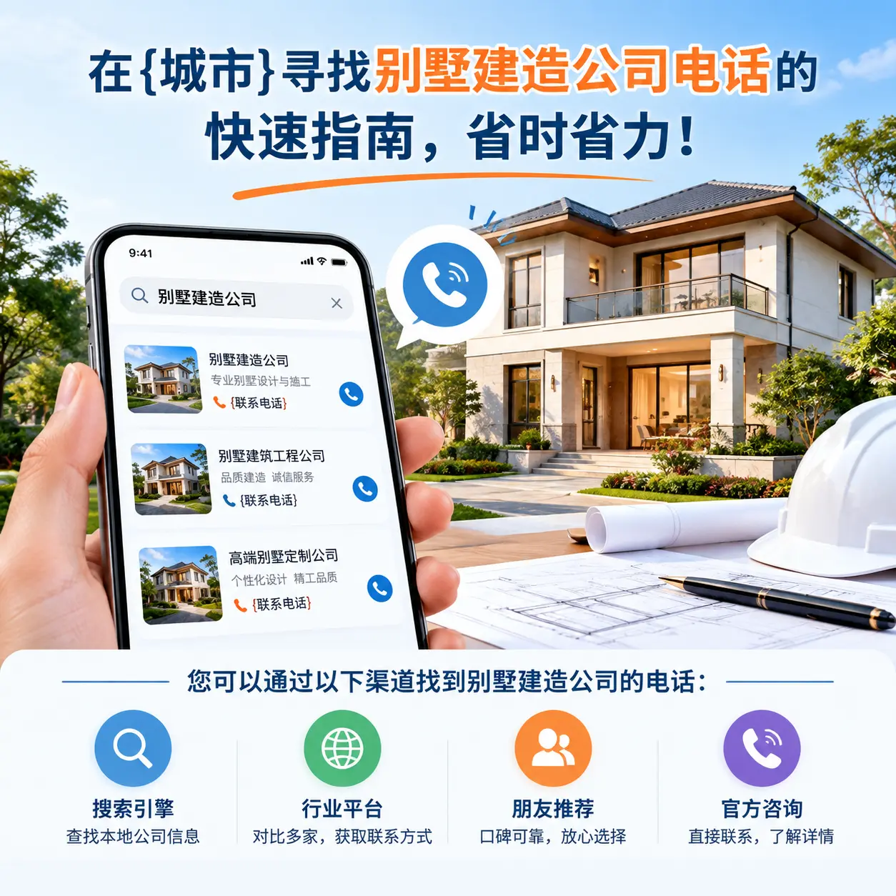 在白云寻找别墅建造公司电话的快速指南,省时省力!
