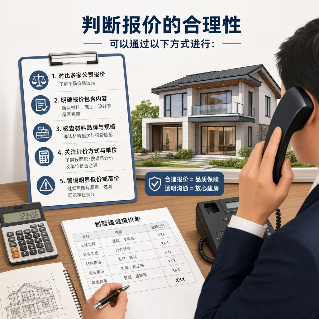 选择白云别墅建造公司时，电话咨询的注意事项