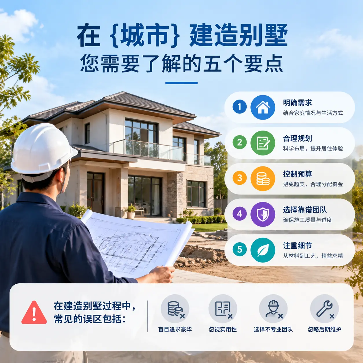 在 白云 建造别墅,您需要了解的五个要点