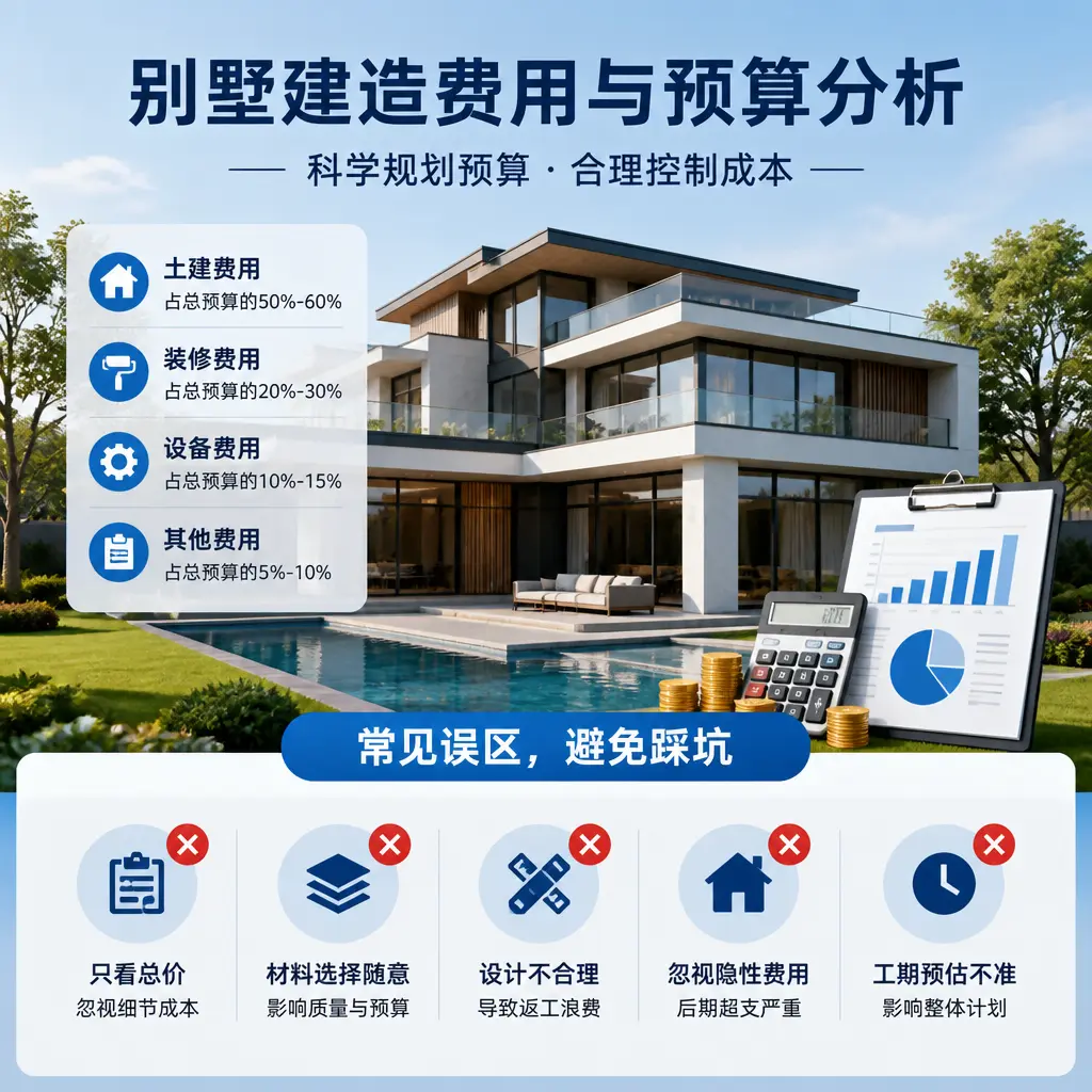 别墅建造公司推荐： 白云 建造别墅的费用与预算分析