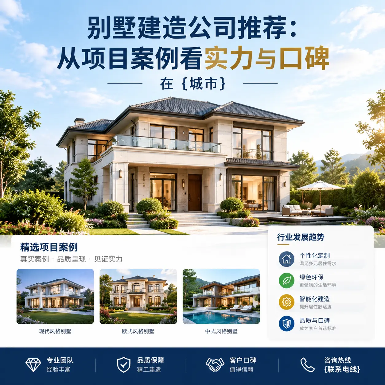 别墅建造公司推荐：从项目案例看实力与口碑在 白云