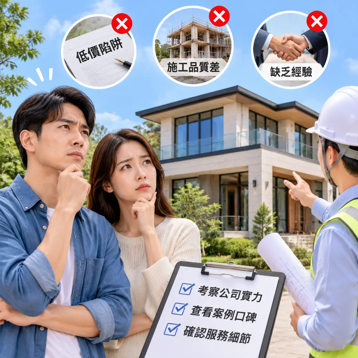 如何在 白云 选择最佳别墅建造公司推荐？